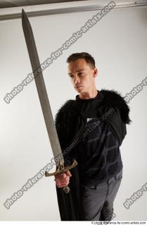 Claudio BLACK WATCH STANDING POSE WITH SWORD 2